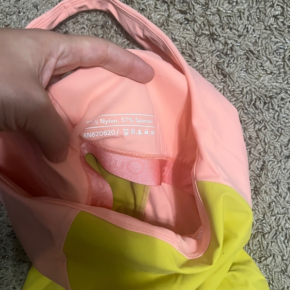Outdoor voices Colorblock One-Shoulder Dress - Picture 4 of 5